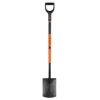 Lige spade på metalhåndtag, (længde 1250 mm), Teger