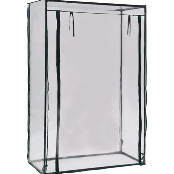 Lille drivhus til planter - Beskytter mod vind og vejr | Størrelse: 102x52x150 cm
