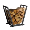 Logholder, 55,5x62x35 cm, Sort