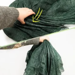 Lollanda Drivhustunnel, Plantegitter / Plantestøtte, 300x45 cm - 2-i-1, Grøntsager, Have