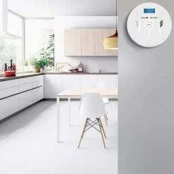Lollanda kuliltealarm med LCD-skærm – høj følsomhed, 85 dB høj advarsel, batteridrevet CO-gasdetektor