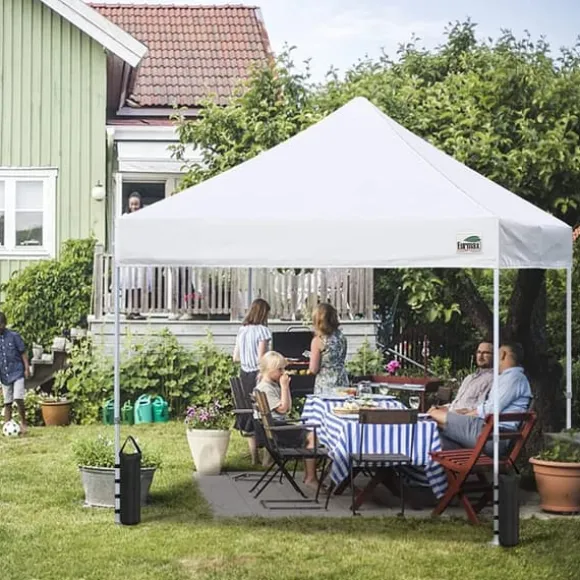 Lollanda 4-pak Teltsandsække – Industriel kvalitet 600D, vægtsække med lange stropper til teltben, markiser og terrasser