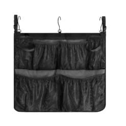 Lollanda Poolopbevaring, Opbevaring til pool 61x51cm til legetøj – Netpose med ophængskrog, til pool, strandfester, camping og strandfester