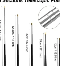 Lollanda Poolrensenet, Poolnet - Poolrenseredskab 147 cm, Poolskimmernet til Pool & Spa, Dam