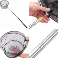 Lollanda Poolrensenet, Poolnet - Poolrenseredskab 147 cm, Poolskimmernet til Pool & Spa, Dam