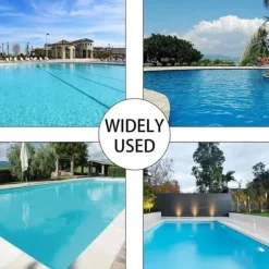 Lollanda Poolskimmer med 5-delt justerbar teleskopisk aluminiumsstang – Finmasket poolnet, velegnet til pool og spa