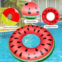Lollanda Svømmeringe til Voksne, Oppustelig Ring, Gummiring til Svømning, Svømmebalje til Pool