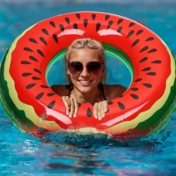 Lollanda Svømmeringe til Voksne, Oppustelig Ring, Gummiring til Svømning, Svømmebalje til Pool