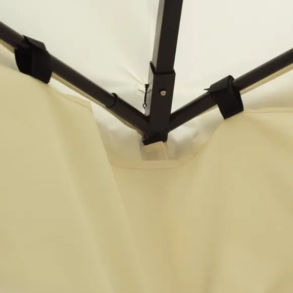Luxuspavillon 3x4 m, creme – festtelt til have & terrasse