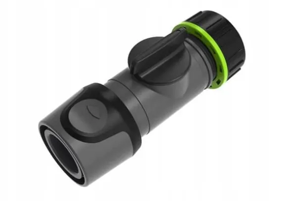 Lynkobling med ventil 3/4" plastik