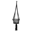 Macrame Planteholder - Sort - L