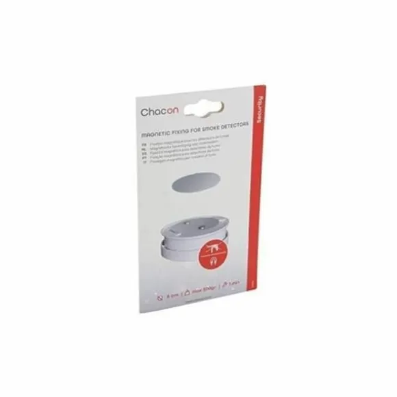 Magnetic holder for smoke detector Chacon