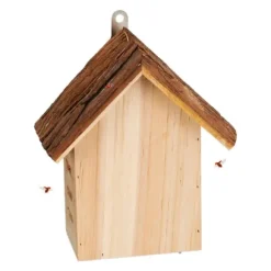 Mariehøne Hus, 22,5x19x12,5 cm, Natur