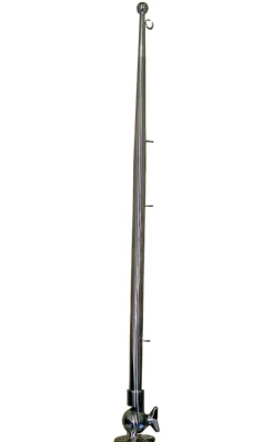 Marine Town Foldbar Flagstang I Rustfrit Stål Søvfarvet 600 x 19 mm