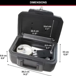 MASTER LOCK Säkerhetsfodral / Safe - Brandsäker och vattentät - Format S - 4,9L