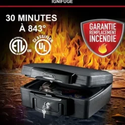 MASTER LOCK Säkerhetsfodral / Safe - Brandsäker och vattentät - Format S - 4,9L