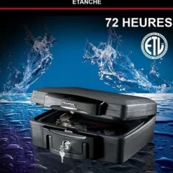 MASTER LOCK Säkerhetsfodral / Safe - Brandsäker och vattentät - Format S - 4,9L