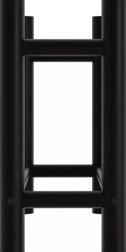 Medya Round Metal Firewood Rack Stand, Black - 30x60x60 cm
