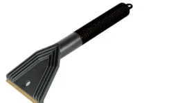 Messing sne- og isskraber, længde 30 cm