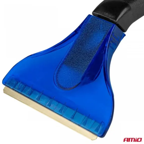 Messing sne- og isskraber, kort AMIO-01458
