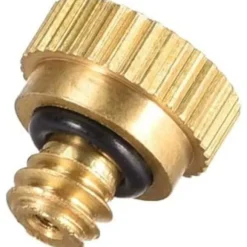 Messing Sprøjtedyse nr. 3, 0,3 mm dysediameter, Udskiftningshoved til udendørs kølesystem, 3 stk.
