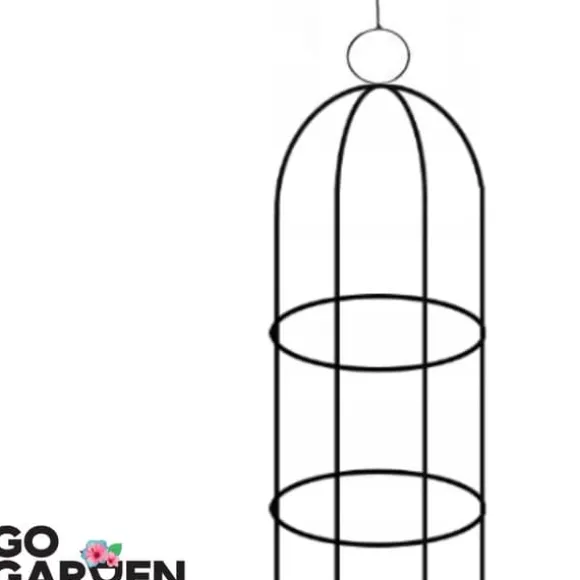 Metaltårn havepergola til klatrere, roser, blomster, haveplanter, metal