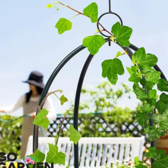 Metaltårn havepergola til klatrere, roser, blomster, haveplanter, metal