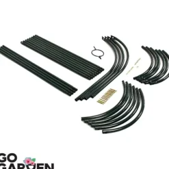 Metaltårn havepergola til klatrere, roser, blomster, haveplanter, metal