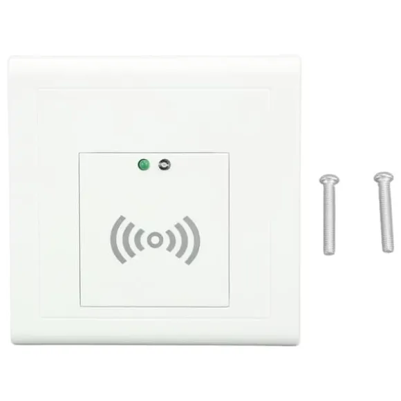 Mikrobølgesensor lyskontakt 86 panel, justerbar 360 grader, trappesensor, 220-240V