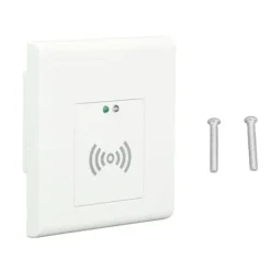 Mikrobølgesensor lyskontakt 86 panel, justerbar 360 grader, trappesensor, 220-240V