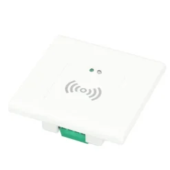 Mikrobølgesensor lyskontakt 86 panel, justerbar 360 grader, trappesensor, 220-240V