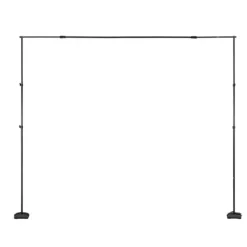 4Mil Plastfolierulle, 3 x 50 FT, Heavy Duty Polyethylen, Sort Farve