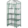 Mini drivhus 69×50×165 cm – 4 hylder, gennemsigtigt
