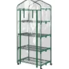 Mini drivhus 69×50×165 cm – 4 hylder, gennemsigtigt