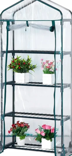 MINI HAVEDRIVHUS LODRET BALKON TIL BALKON 4 ETAGER FOLIAK XL