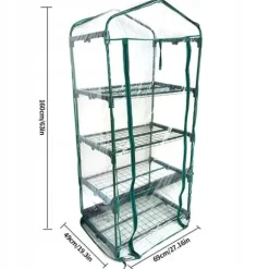 MINI HAVEDRIVHUS LODRET BALKON TIL BALKON 4 ETAGER FOLIAK XL