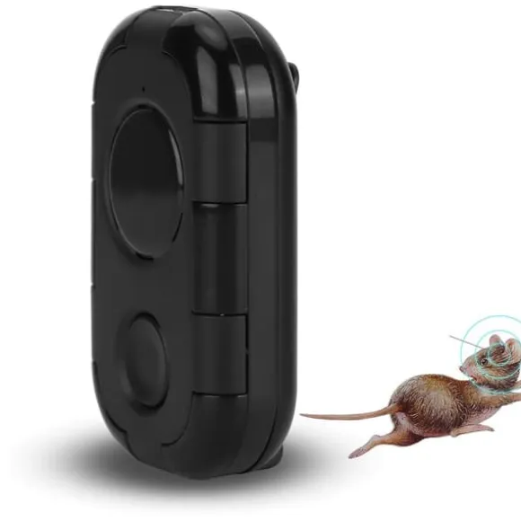 Mini Mute Ultralyd Myggeafviser USB Opladning Insektmiddel til Hjem Soveværelse Sort