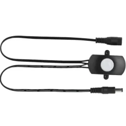 Mini PIR infrarød bevægelsessensor til LED-strimmel - sort, 6-24V, 5A