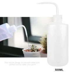 500ml plastik vandflaske til sukkulenter med smal mund og skalamærke