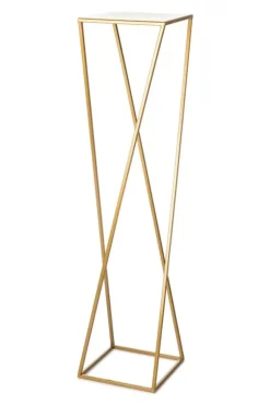 Moderne guld stående blomsterstand 100cm
