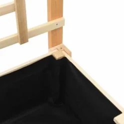 Moderne havekasse med espalier og hylde - Rektangulær | Farve: Beige | Størrelse: 71x38x152 cm