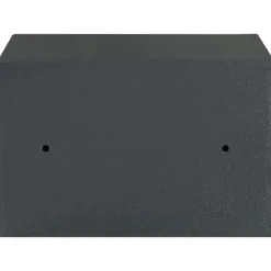 Moderne metal sikkerhedsboks med lås - Sikkerhed til kontoret | Størrelse: 20x31x20 cm | Farve: Grå