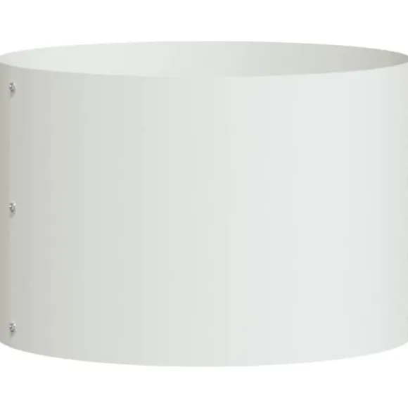 Moderne plante stativ i stål - 5 stk | Farve: Hvid | Størrelse: 30x30x20 cm