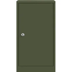 Moderne postkasse i stål - Rektangulær olivengrøn | Størrelse: 30x23x55 cm