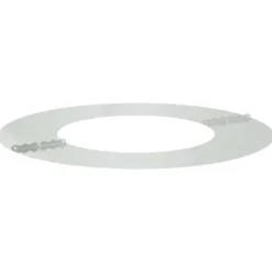 Moderne rund træring i galvaniseret stål | Diameter: Ø40/70 cm | Farve: Sølv