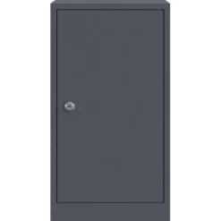 Moderne stål postkasse - Sikker og vandafvisende | Farve: Antracit | Størrelse: 30x23x55 cm