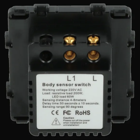 Modul - Bevægelsessensor DC SMART HOME sort