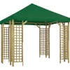Mooistoerwonen Pergola 3x3 m grøn