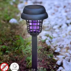Mosquito-killing Solar Garden Lamp Garlam InnovaGoods