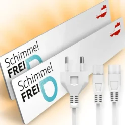 Mould Prevention Strip Technaxx Schimmel Dry Set of 2 M1 + M2